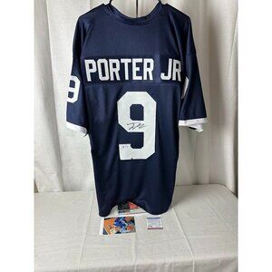 Joey Porter Jr signed autographed Penn State Nittany Lions custom jersey PSA
